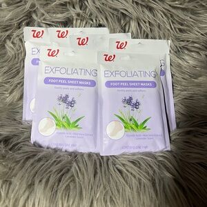 6- Exfoliating Foot Peel Sheet Masks - Lavender